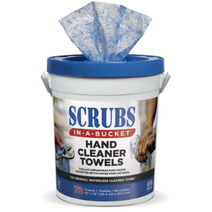 Picture of SCRUBS® Cleaning Wipes: Pre-Moistened, 72 Ct