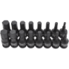 Picture of Hex Bit Socket Set: 1/2" Drive, 16 Pc, 1/4 to 3/4" Hex