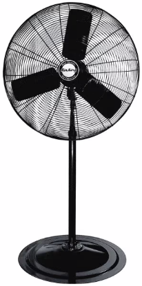 Picture of 30" Blade, 1/4 hp, 7,400 Max CFM, Single Phase Non-Oscillating Pedestal Fan