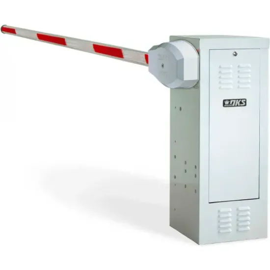 Picture of DOORKING® 1601-380 Traffic Barrier Gate Operator, 115 V, 1/2 HP, 14'L Arm w/Detector Package