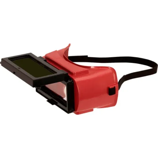 Picture of Jackson Safety® Safety Goggle, Indirect Vent, Flip Style, Red